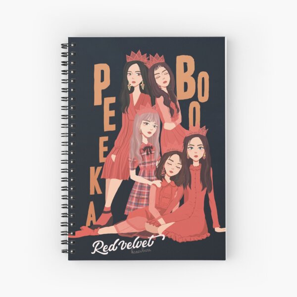 Red Velvet - Peek a Boo Spiral Notebook