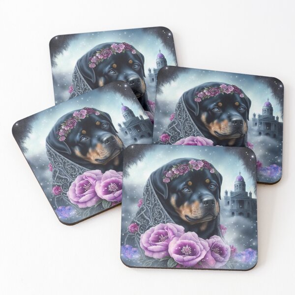 Aperçu de l'œuvre Rottweiler modeste créée et vendue par Nocturne  Paws.