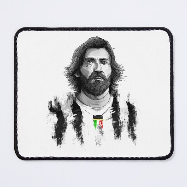Item preview, Andrea Pirlo Juve Serie A Football Artwork designed and sold by barrymasterson.