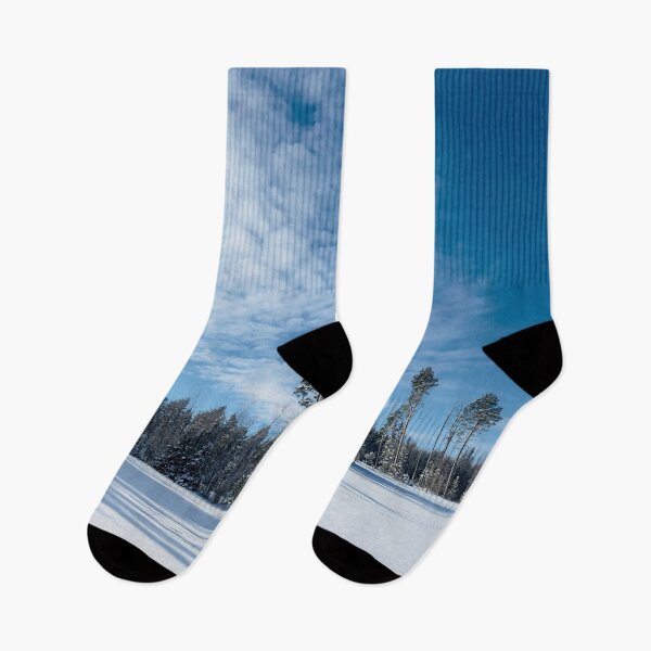 Item preview, Winter landscape of north Sweden designed and sold by Sasas Design.