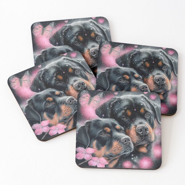Item preview, Rottweilers In Love designed and sold by Nocturne  Paws.