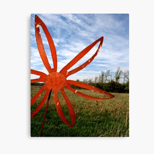 Aperçu de l'œuvre rusted flower créée et vendue par Kristen Genzer.