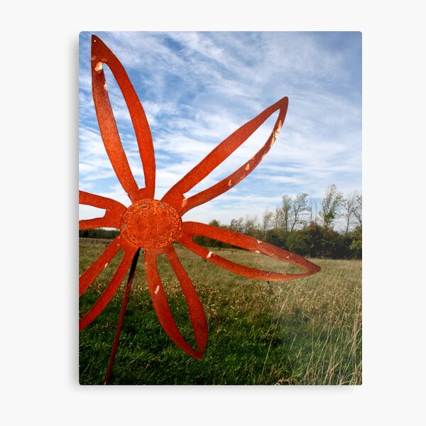 Aperçu de l'œuvre rusted flower créée et vendue par Kristen Genzer.