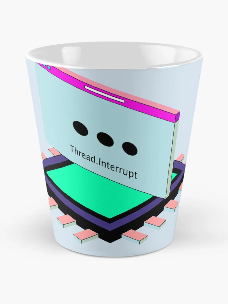 Thumbnail 2 of 4, Coffee Mug, Thread.Interrupt() designed and sold by S9View.