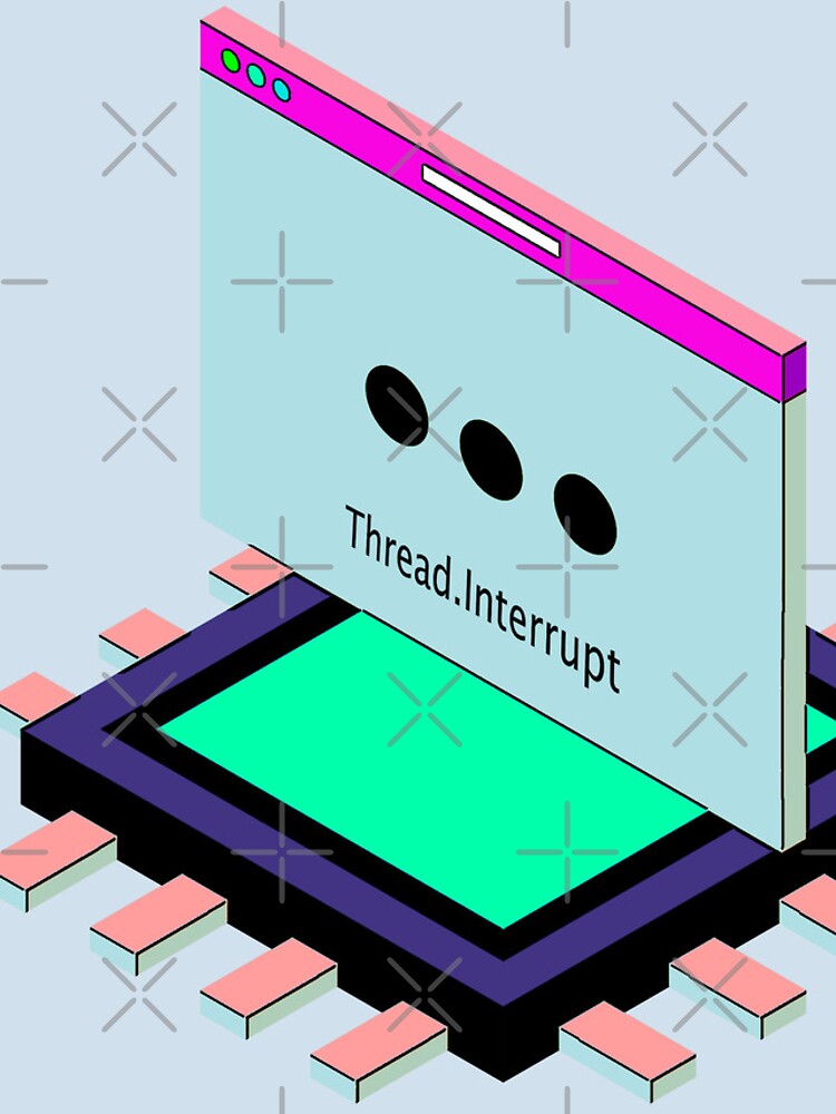 Thumbnail 4 of 4, iPhone Case, Thread.Interrupt() designed and sold by S9View.