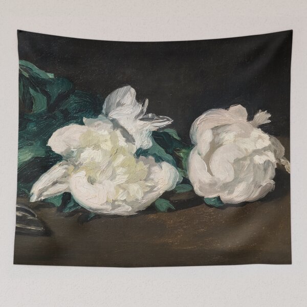 Item preview, Edouard Manet - Branch of White Peonies and Secateurs designed and sold by PaintingArtwork.