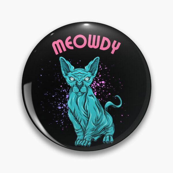 Artikelvorschau, Miauende Katze entworfen und verkauft von authenticwords.