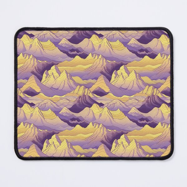 Artikelvorschau, Mountains Papercraft Style Pattern #1 entworfen und verkauft von MoodMedley.