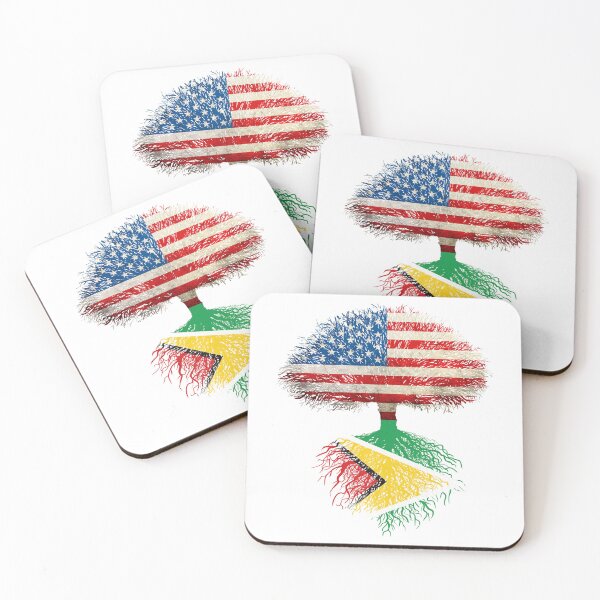 Item preview, American Flag Guyanese Roots guyana Flag T-Shirt, Guyanese , Guyanese Gifts, Guyanese Present, Guyanese Birthday, guyana Pride Gifts designed and sold by Fun-World.
