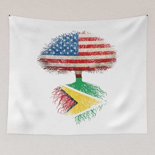 Item preview, American Flag Guyanese Roots guyana Flag T-Shirt, Guyanese , Guyanese Gifts, Guyanese Present, Guyanese Birthday, guyana Pride Gifts designed and sold by Fun-World.