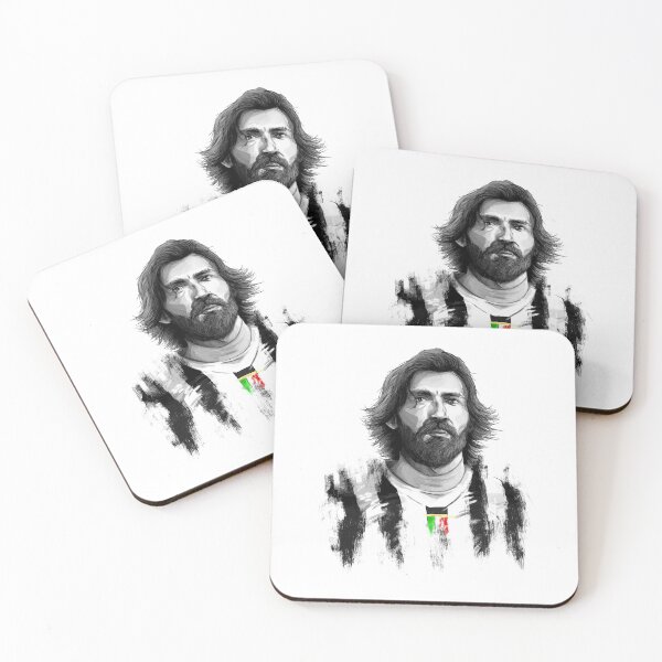 Artikelvorschau, Andrea Pirlo Juve Serie A Fußballgrafik entworfen und verkauft von barrymasterson.