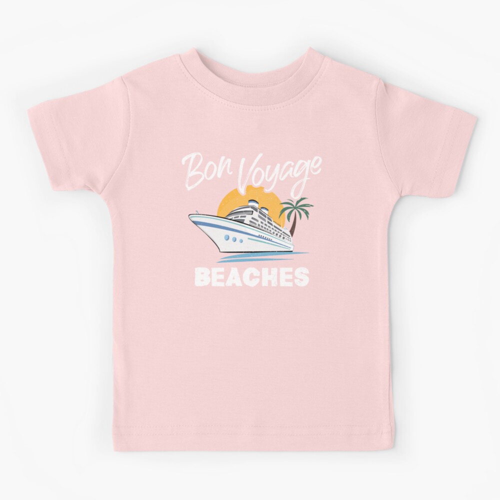 Bon Voyage Kid's T-Shirt Disney Cruise Shirt Castaway Cay Kid's T-shir –  Polka Dot Pixie Shop