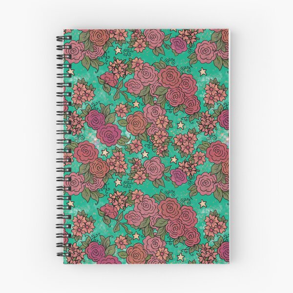 Item preview, Roses and Stars on Green designed and sold by Kristi Duggins.