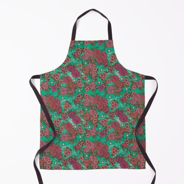 Item preview, Roses and Stars on Green designed and sold by Kristi Duggins.