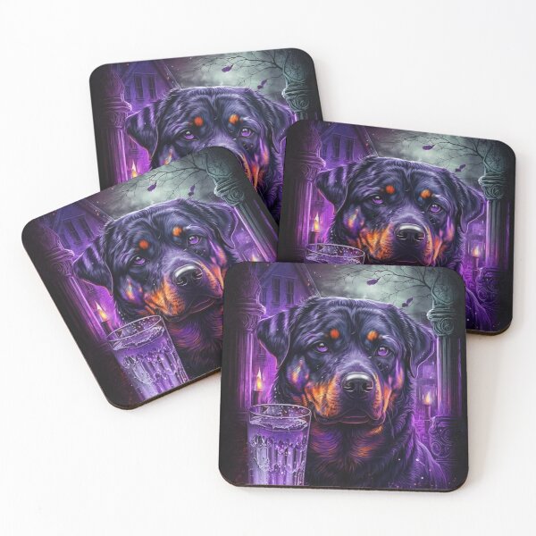 Aperçu de l'œuvre Rottweiler gothique créée et vendue par Nocturne  Paws.