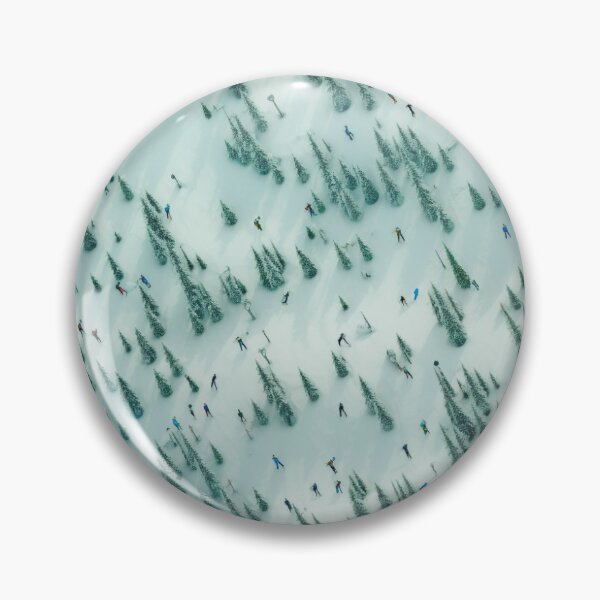 Item preview, Esquiadores tejiendo a través de pinos designed and sold by Dream Sequins.