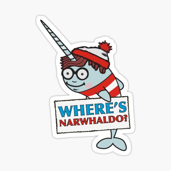 Item preview, Where's Narwhaldo Narwhal Not Dabbing Funny Parody (Unicorn of the Sea) designed and sold by DesIndie.