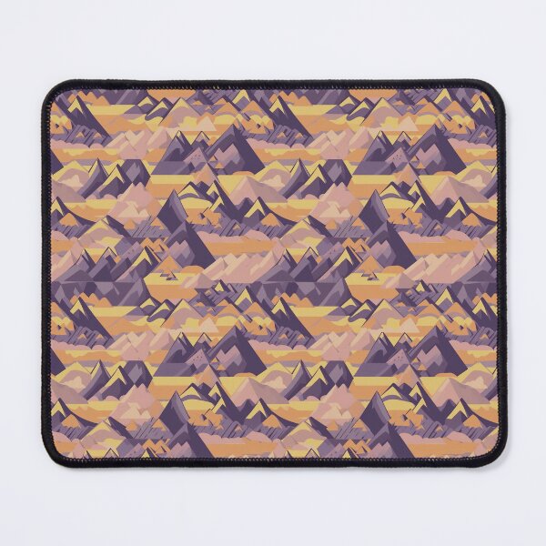 Artikelvorschau, Mountains Papercraft Style Pattern #2 entworfen und verkauft von MoodMedley.