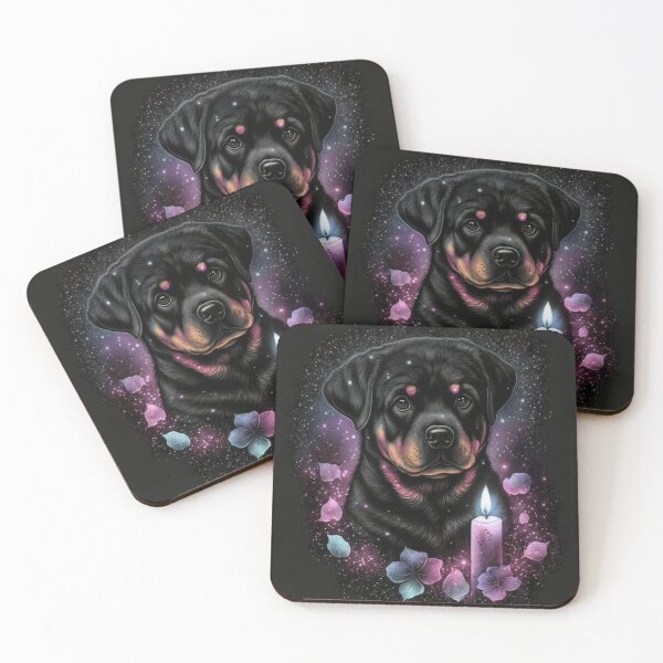 Aperçu de l'œuvre Gardien du Rottweiler créée et vendue par Nocturne  Paws.