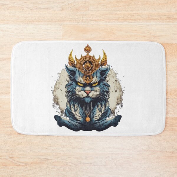 Item preview, Stoic God Kitty Cat designed and sold by Bad Kitties.