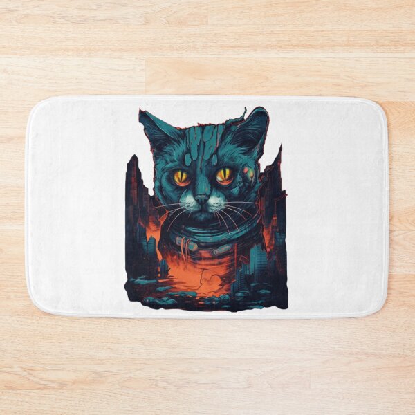 Item preview, Dystopian City Kitty designed and sold by Bad Kitties.