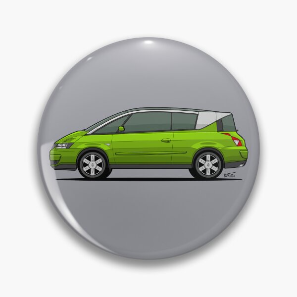 Item preview, Avantime (green) Single Illustration  designed and sold by RJWautographics.