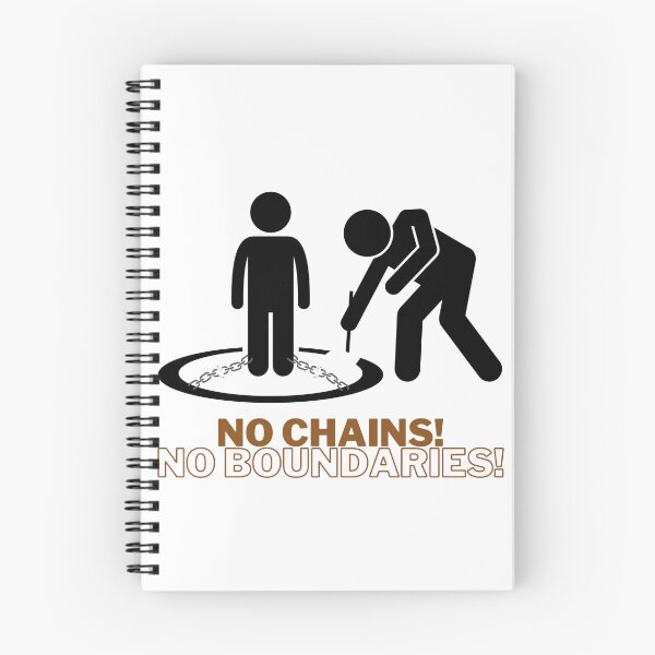 Item preview, No chains, No boundaries designed and sold by Beto Santos.