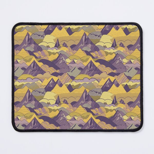 Artikelvorschau, Mountains Papercraft Style Pattern #5 entworfen und verkauft von MoodMedley.