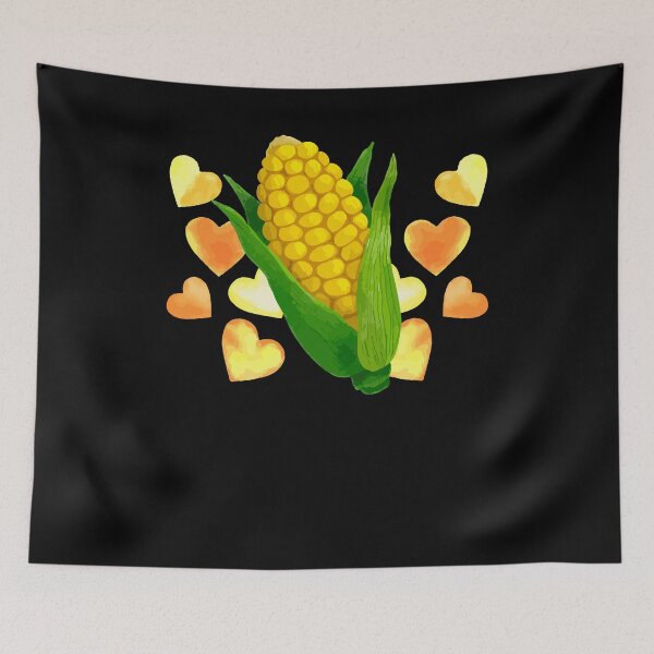 Item preview, Corn on the Cob Cute Corn With Hearts Corn Lovers designed and sold by Dressed For  Duty.