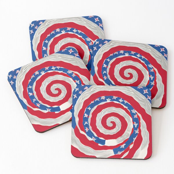 Item preview, American Flag Swirl designed and sold by Zissou92.