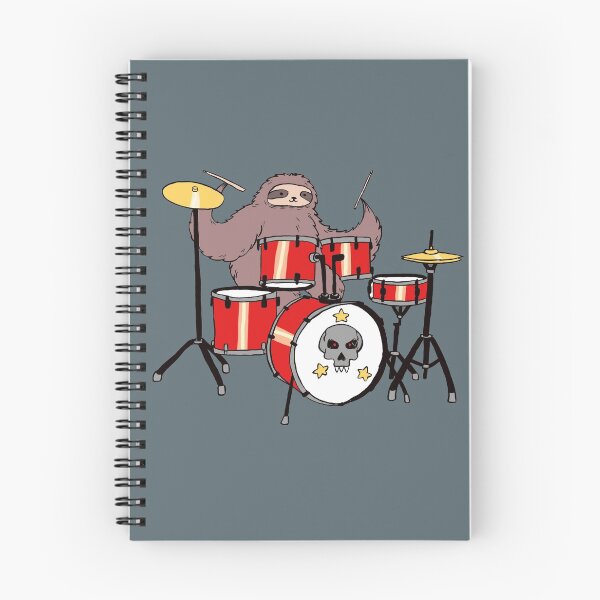 Item preview, Drum Set Sloth designed and sold by SaradaBoru.