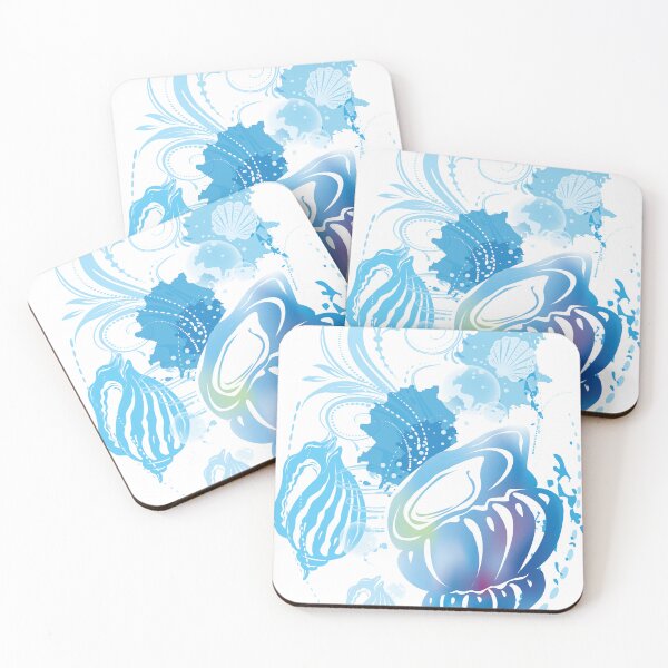 Item preview, Illustration, Blue cartoon shell. Print. designed and sold by Senior-Kuzmin.