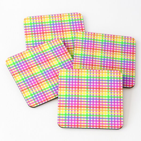 Item preview, Rainbow Gingham designed and sold by PatternTitan.