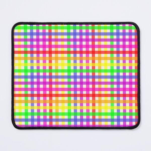Item preview, Rainbow Gingham designed and sold by PatternTitan.