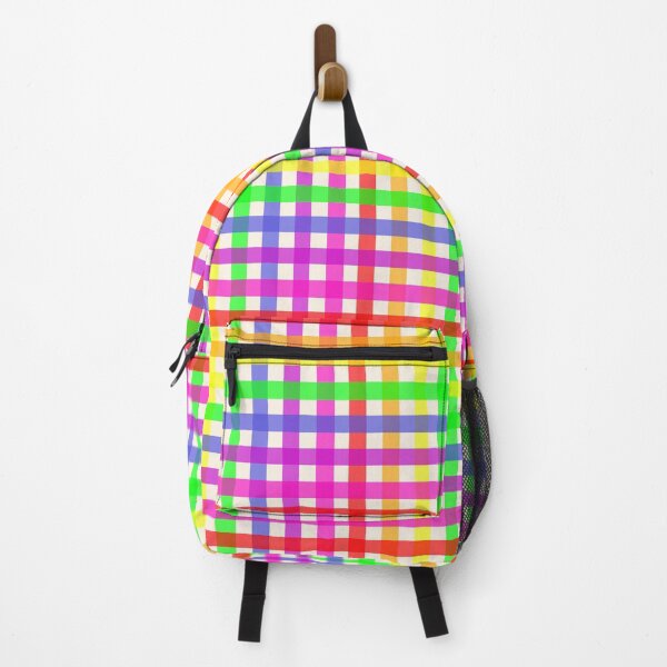Item preview, Rainbow Gingham designed and sold by PatternTitan.