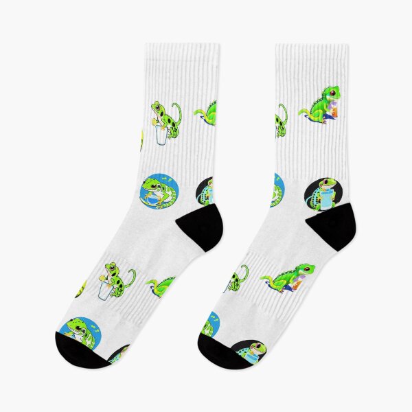 Item preview, Gecko Having a Drink designed and sold by HanaiPrint.