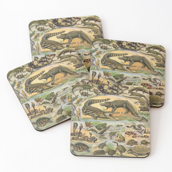Item preview, Reptiles (1897-1904) - Nouveau Larousse illustré designed and sold by SALON DES ARTS.
