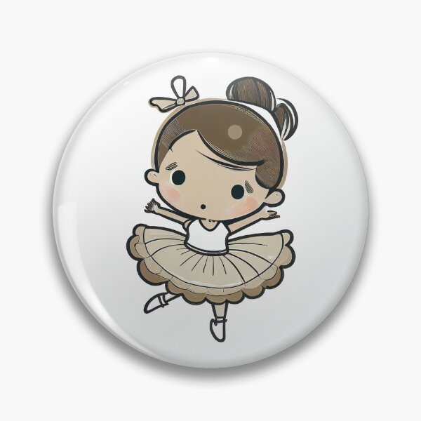 Item preview, Little Unsteady Ballerina Illustration designed and sold by Meliara Prints.
