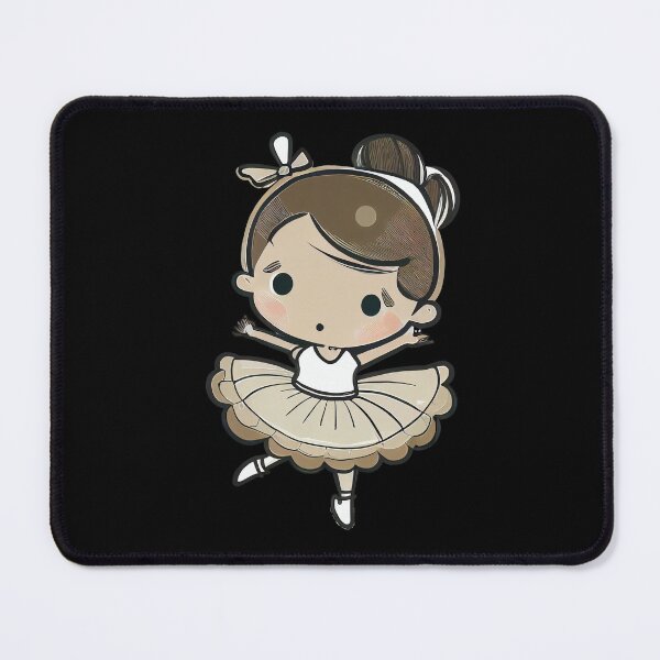 Item preview, Little Unsteady Ballerina Illustration designed and sold by Meliara Prints.