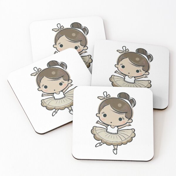 Item preview, Little Unsteady Ballerina Illustration designed and sold by Meliara Prints.
