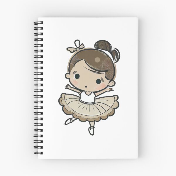 Item preview, Little Unsteady Ballerina Illustration designed and sold by Meliara Prints.