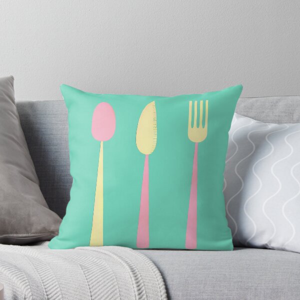 Item preview, Art Deco Flatware Elegance Retro Poster designed and sold by PinkNomad.