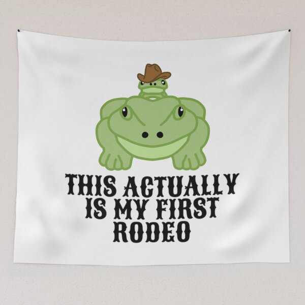 Item preview, Cowboy Rodeo Frog designed and sold by radiantdark.