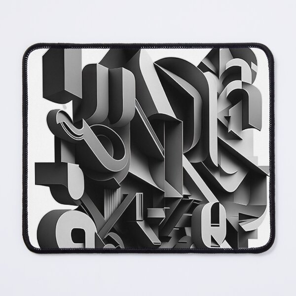 Item preview, black and white irregular pattern designed and sold by Rim0204.