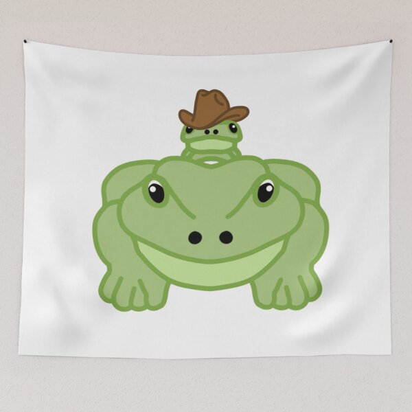 Item preview, Cowboy Hat Rodeo Frog designed and sold by radiantdark.