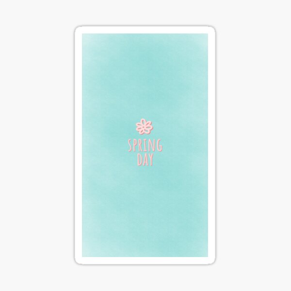 Artikel-Vorschau von BTS Spring Day Minimalistisches und niedliches Design, designt und verkauft von yamnotjam.
