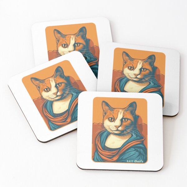 Item preview, Classic Painting Kitty Cat designed and sold by Bad Kitties.