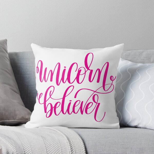 Item preview, Unicorn Believer  Kid Art  Inspirational Quote designed and sold by ProjectX23.