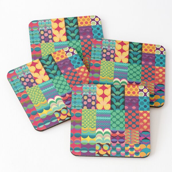 Item preview, colorful square pattern designed and sold by Rim0204.