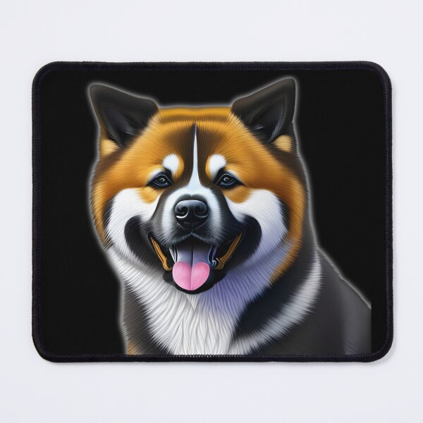 Item preview, Akita dog, charcoal drawing Ai Generated Art designed and sold by ACC .